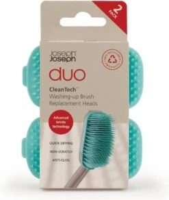 Duo Reserve Borstelkop Voor Afwasborstel, Set Van 2 Stuks, Licht Blauw - Joseph Joseph 7 Duo Reserve Borstelkop Voor Afwasborstel, Set Van 2 Stuks, Licht Blauw - Joseph Joseph -Dagelijkse Benodigdheden Winkel 1015x1200 3
