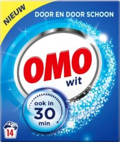 Omo Wit Waspoeder - 6 X 14 Wasbeurten - Voordeelverpakking 12 Omo Wit Waspoeder - 6 X 14 Wasbeurten - Voordeelverpakking -Dagelijkse Benodigdheden Winkel 1019x1200 2