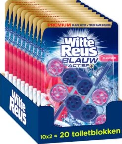 Witte Reus Blauw Actief Toiletblok - Bloesem - WC Blokjes Voordeelverpakking - 20 Stuks -Dagelijkse Benodigdheden Winkel 1020x1200 1