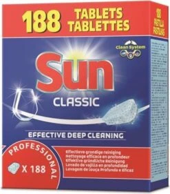 SUN® Sun Professional Vaatwastabletten - 188 Stuks -Dagelijkse Benodigdheden Winkel 1056x1200