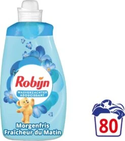 Robijn Wasverzachter - Morgenfris - Voordeelverpakking 4 X 80 Wasbeurten 5 Robijn Wasverzachter - Morgenfris - Voordeelverpakking 4 X 80 Wasbeurten -Dagelijkse Benodigdheden Winkel 1060x1200