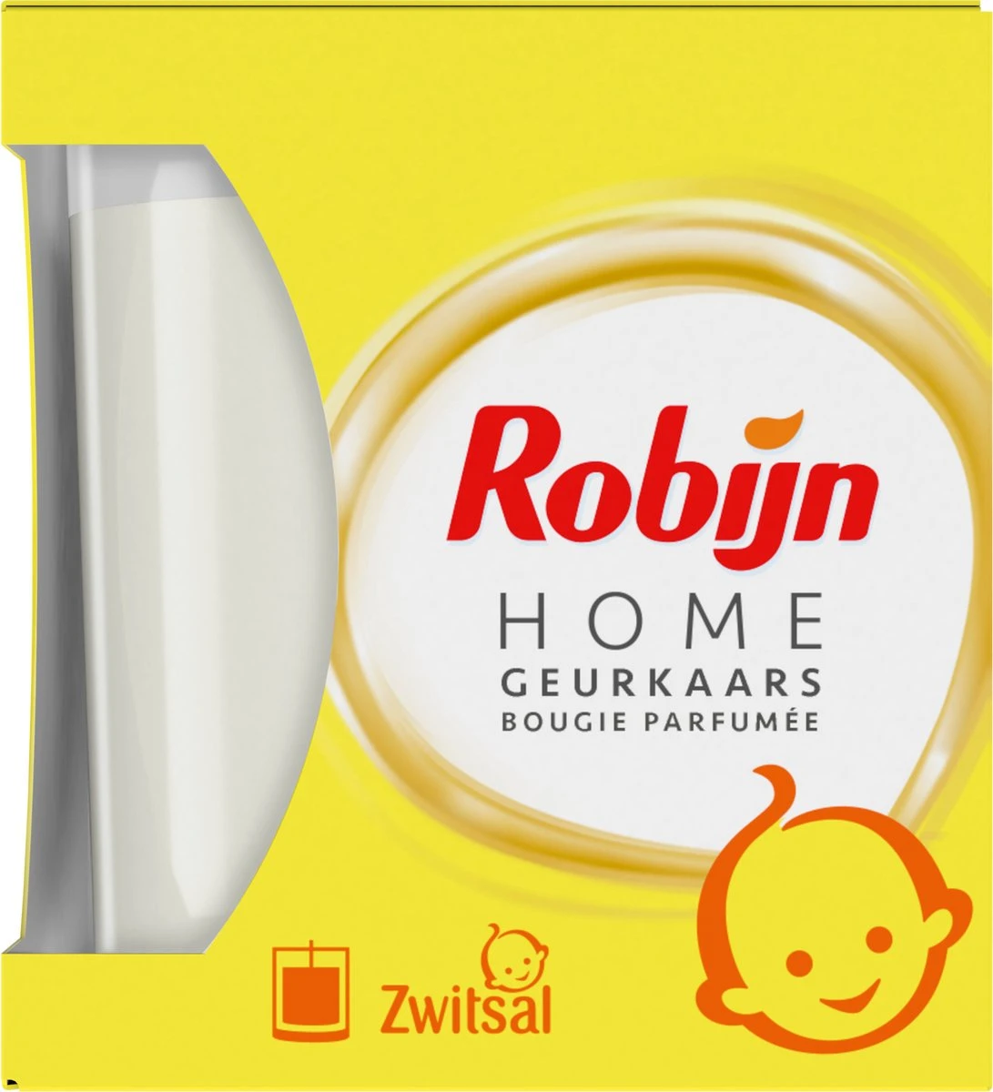 Robijn Zwitsal - Home Geurkaars - 115 Gram 2 Robijn Zwitsal - Home Geurkaars - 115 Gram - Afbeelding 2