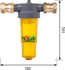 NoCalc CombiCompact PRO Starter Set - Incl. Sensor En Patroon - Waterontharder - Waterontkalker -Dagelijkse Benodigdheden Winkel 1116x1200