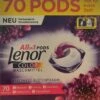 Lenor All In 1 Wasmiddel Pods Amethist & Bloemen Boeket - 70 Wasbeurten - Voordeelverpakking