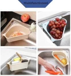 Cless - Gootsteenzeef – Grijs Zeef – Gootsteen Afvalbakje – Opvangbakje – Spoelbak – Afdruipbakje 6 Cless - Gootsteenzeef – Grijs Zeef – Gootsteen Afvalbakje – Opvangbakje – Spoelbak – Afdruipbakje -Dagelijkse Benodigdheden Winkel 1119x1200 4