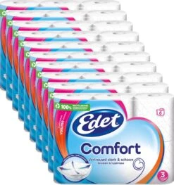 Edet Comfort 3-laags WC Papier - 60 Rollen