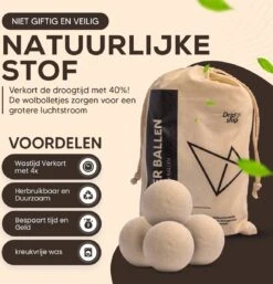 Drogerballen - Droogballen - Wasdrogerballen - Dryerballs - 6 Stuks - XL Formaat - Wol - Set 11 Drogerballen - Droogballen - Wasdrogerballen - Dryerballs - 6 Stuks - XL Formaat - Wol - Set -Dagelijkse Benodigdheden Winkel 1155x1200 3