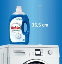 Robijn Wit Vloeibaar Wasmiddel 3L - 60 Wasbeurten - Voordeelverpakking -Dagelijkse Benodigdheden Winkel 1158x1200