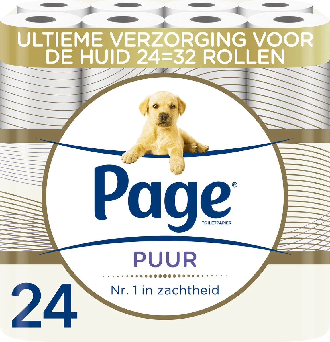 Page Puur Toiletpapier - 24 Rollen - Extra Duurzaam Wc Papier - Voordeelverpakking 1 Page Puur Toiletpapier - 24 Rollen - Extra Duurzaam Wc Papier - Voordeelverpakking