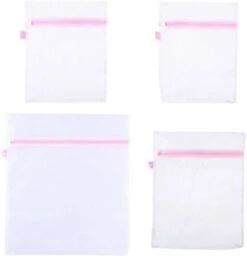 Merkloos Orange85 Waszakken 4 Stuks - 4 Maten - Lingerie - Bh - Schoenen - Schoenen -Dagelijkse Benodigdheden Winkel 1160x1200