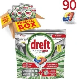 Dreft Platinum Plus Citroen - Voordeelverpakking 5x18 Stuks - Wasmiddel Capsules 13 Dreft Platinum Plus Citroen - Voordeelverpakking 5x18 Stuks - Wasmiddel Capsules -Dagelijkse Benodigdheden Winkel 1170x1200 4