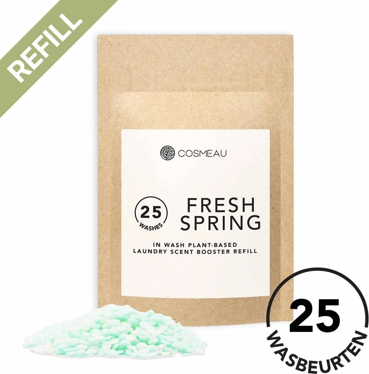 Cosmeau Geurbooster Lentefris Navulling Refill - Geurparels - 25 Wasbeurten - Fris - 250g - Geurkralen Wasparfum Scent Booster 1 Cosmeau Geurbooster Lentefris Navulling Refill - Geurparels - 25 Wasbeurten - Fris - 250g - Geurkralen Wasparfum Scent Booster