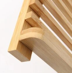 Merkloos Decopatent® Afdruiprek Voor Afwas - Bamboe - Hout - Inklapbaar Afdruiprek - Afwasrekje Inclusief Bestekhouder - Afwas Druiprek -Dagelijkse Benodigdheden Winkel 1184x1200 1