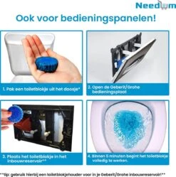 Needum ® Toiletblokjes Voor Inbouwreservoirs – WC-blokjes – Toiletblokken In Een Voordeelverpakking – 30 Stuks 16 Needum ® Toiletblokjes Voor Inbouwreservoirs – WC-blokjes – Toiletblokken In Een Voordeelverpakking – 30 Stuks -Dagelijkse Benodigdheden Winkel 1190x1200 9