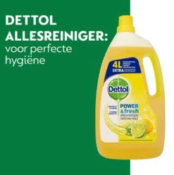 Dettol - Power & Fresh - Allesreiniger - Citrus - 3 X 4 Liter -Dagelijkse Benodigdheden Winkel 1192x1200 5