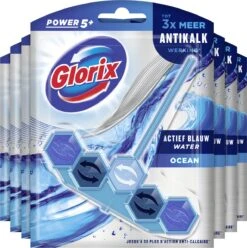 Glorix Power 5+ Ocean Toiletblokken - 7 Stuks - Voordeelverpakking 14 Glorix Power 5+ Ocean Toiletblokken - 7 Stuks - Voordeelverpakking -Dagelijkse Benodigdheden Winkel 1195x1200 10