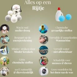 Goodlifehacks Originele XL 6 Stuks Drogerballen - Wasbollen - Wasverzachter - Zero Waste Dryerballs - Duurzaam - Herbruikbare Droogballen - Wit & Grijs - Energie Besparen 16 Goodlifehacks Originele XL 6 Stuks Drogerballen - Wasbollen - Wasverzachter - Zero Waste Dryerballs - Duurzaam - Herbruikbare Droogballen - Wit & Grijs - Energie Besparen -Dagelijkse Benodigdheden Winkel 1198x1200 22
