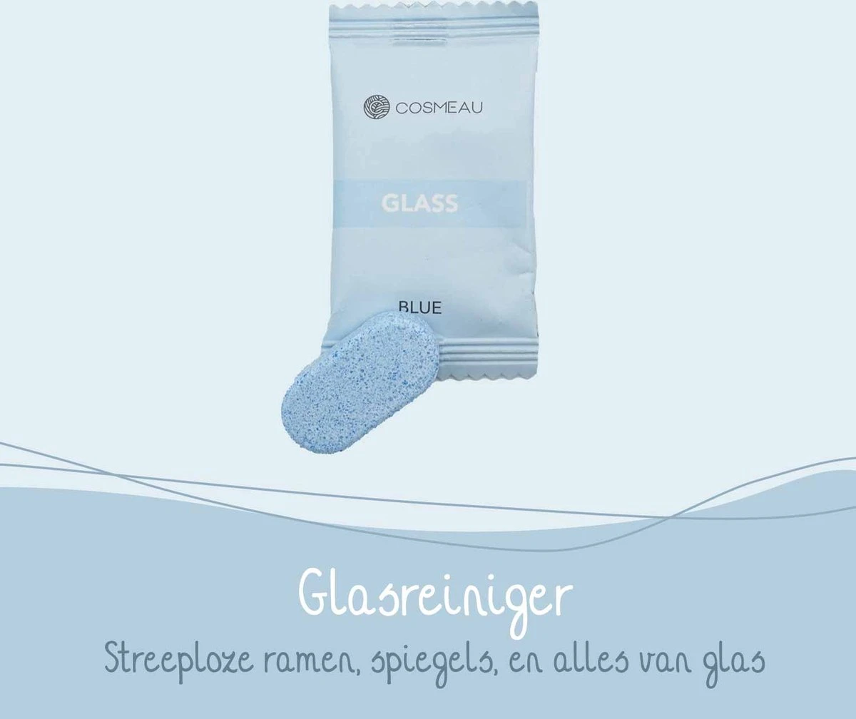 Cosmeau Schoonmaakmiddel Tabletten Cleaning Tabs Schoonmaak Tabs - Keukenreiniger - Badkamerreiniger Sanitair- Glasreiniger 3 Cosmeau Schoonmaakmiddel Tabletten Cleaning Tabs Schoonmaak Tabs - Keukenreiniger - Badkamerreiniger Sanitair- Glasreiniger - Afbeelding 3