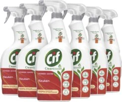 Cif CleanBoost Power & Shine Keuken Spray - 6 X 750 Ml - Voordeelverpakking -Dagelijkse Benodigdheden Winkel 1200x1008 9