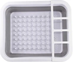 Merkloos Afdruiprek Voor Afwas - Afwasrek - Opvouwbaar - Inklapbaar - Compact - Vaatwasrek Met Bestekrekje -Dagelijkse Benodigdheden Winkel 1200x1024