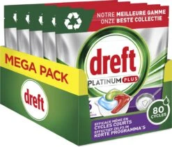 Dreft Platinum Plus All In One Machine Clean - Vaatwastabletten - 80 Tabletten 6 Dreft Platinum Plus All In One Machine Clean - Vaatwastabletten - 80 Tabletten -Dagelijkse Benodigdheden Winkel 1200x1027 1