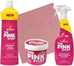 Stardrops 3x The Pink Stuff - Het Wonder Reinigingsmiddel – Allesreiniger Spray - Schoonmaakpasta - Milieuvriendelijk - Huishouden -Dagelijkse Benodigdheden Winkel 1200x1070 4