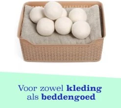Casa Calma Drogerballen (6 Stuks) - Inclusief Opbergzakje - 100% Natuurlijk Schapenwol - Droger Ballen - Zero Waste Wasverzachter Bollen - Energiebesparend Drogen Met Droogbollen - Dryer Balls - Diervriendelijk & Milieuvriendelijk - Energie Besparen -Dagelijkse Benodigdheden Winkel 1200x1075 1