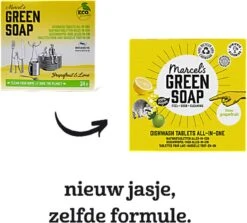 Marcel's Green Soap Vaatwastabletten Grapefruit & Limoen - 25 Stuks -Dagelijkse Benodigdheden Winkel 1200x1085 3