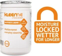 Schoonmaakdoekjes - Ontsmettingsdoekjes - Desinfectiedoekjes - Desinfectie Doekjes - KleenMe - Alcohol Doekjes - Alcoholdoekjes - Allesreiniger Zachte Antibacteriële Alcohol Wipes- 100 Doekjes - Met Dispenser - 70% Alcohol - 185 X 110mm -Dagelijkse Benodigdheden Winkel 1200x1092 1