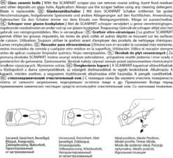 Scanpart Kookplaat Schraper - Schraapijzer - Radeermes - Voor Alle Glazen Kookplaten - Zoals Keramische Inductie En Halogeen Kookplaten - Kunststof - Vervangbaar Mesje - Krasvrij -Dagelijkse Benodigdheden Winkel 1200x1097 6