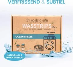Wasmiddeldoekjes - Ocean Breeze Wasstrips 64 Wasbeurten – Wasmiddel Wasdoekjes - Natuurlijke Wasverzachter – Vegan – Zero Waste -Dagelijkse Benodigdheden Winkel 1200x1101