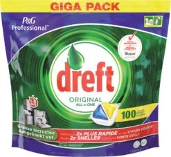 Dreft - Original - All In One - Vaatwastabletten - Citroen - 100 Stuks -Dagelijkse Benodigdheden Winkel 1200x1101 3