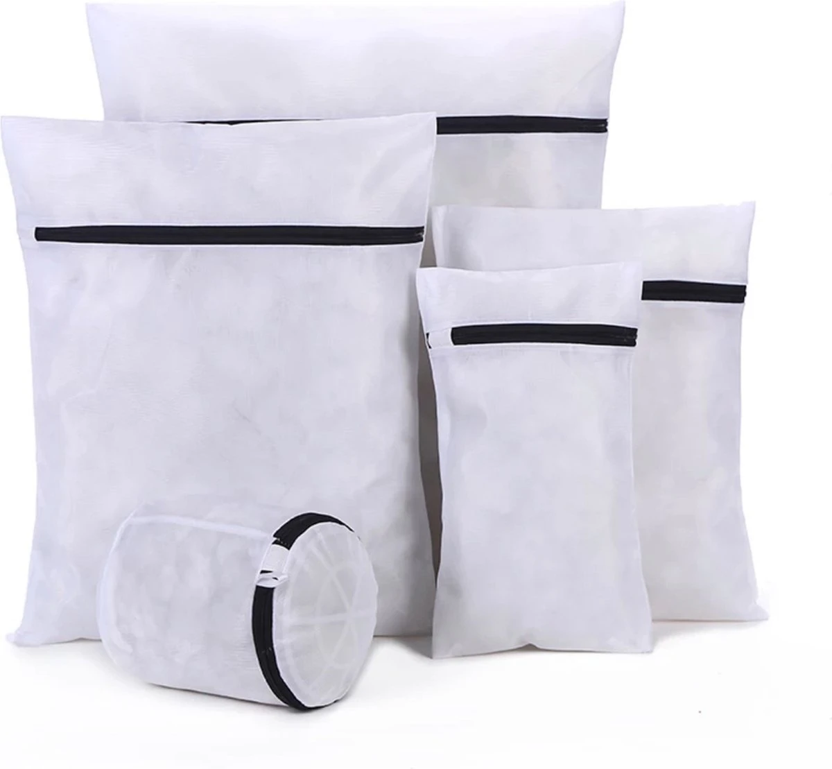 Merkloos Waszakken | Set Van 5 Waszakjes Met Rits - Waszak - Wasnet - Kledingzakjes - BH Was Zakjes - Laundry Bag Set Voor Ondergoed - Kleding - Delicaat Wasgoed - Wasmachine Zakjes - Wasgoed 1 Merkloos Waszakken | Set Van 5 Waszakjes Met Rits - Waszak - Wasnet - Kledingzakjes - BH Was Zakjes - Laundry Bag Set Voor Ondergoed - Kleding - Delicaat Wasgoed - Wasmachine Zakjes - Wasgoed