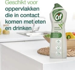 Cif CleanBoost Cream Original Schuurmiddel - 8 X 750 Ml - Voordeelverpakking -Dagelijkse Benodigdheden Winkel 1200x1118 6