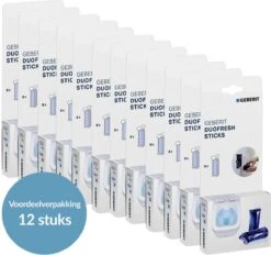 Geberit DuoFresh Sticks - 96 Stuks - Voordeelverpakking - Toilet/WC Blokjes Inbouwreservoir -Dagelijkse Benodigdheden Winkel 1200x1125 3