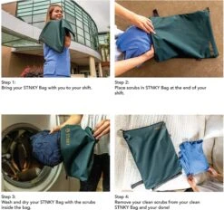 STNKY Pro Edition - Wasbare Sport, Reis- En Wastas - Groen - 13 Liter - Geurloos -Dagelijkse Benodigdheden Winkel 1200x1129 1