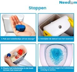 Needum ® Toiletblokjes Voor Inbouwreservoirs – WC-blokjes – Toiletblokken In Een Voordeelverpakking – 30 Stuks 15 Needum ® Toiletblokjes Voor Inbouwreservoirs – WC-blokjes – Toiletblokken In Een Voordeelverpakking – 30 Stuks -Dagelijkse Benodigdheden Winkel 1200x1129 7