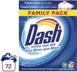 Dash Waspoeder Original Wit - Wasmiddel - 72 Wasbeurten - Voordeelverpakking 5 Dash Waspoeder Original Wit - Wasmiddel - 72 Wasbeurten - Voordeelverpakking -Dagelijkse Benodigdheden Winkel 1200x1130