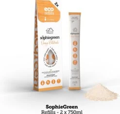 SophieGreen Eco-Refill Pakket; Allesreiniger Blue Rebel En Orange Patchouli, +Keukenreiniger + Badkamerreiniger (4x2 Navulling= 8 X750ml) -Dagelijkse Benodigdheden Winkel 1200x1142 11