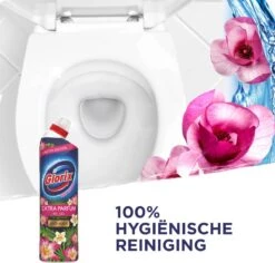 Glorix WC Powergel Toiletreiniger Pink Flower - 6 X 750 Ml - Voordeelverpakking -Dagelijkse Benodigdheden Winkel 1200x1147 9