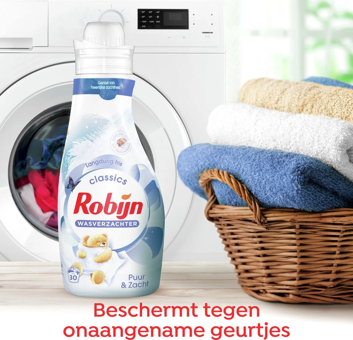 Robijn Puur & Zacht Wasverzachter - 8 X 30 Wasbeurten - Voordeelverpakking 5 Robijn Puur & Zacht Wasverzachter - 8 X 30 Wasbeurten - Voordeelverpakking - Afbeelding 5