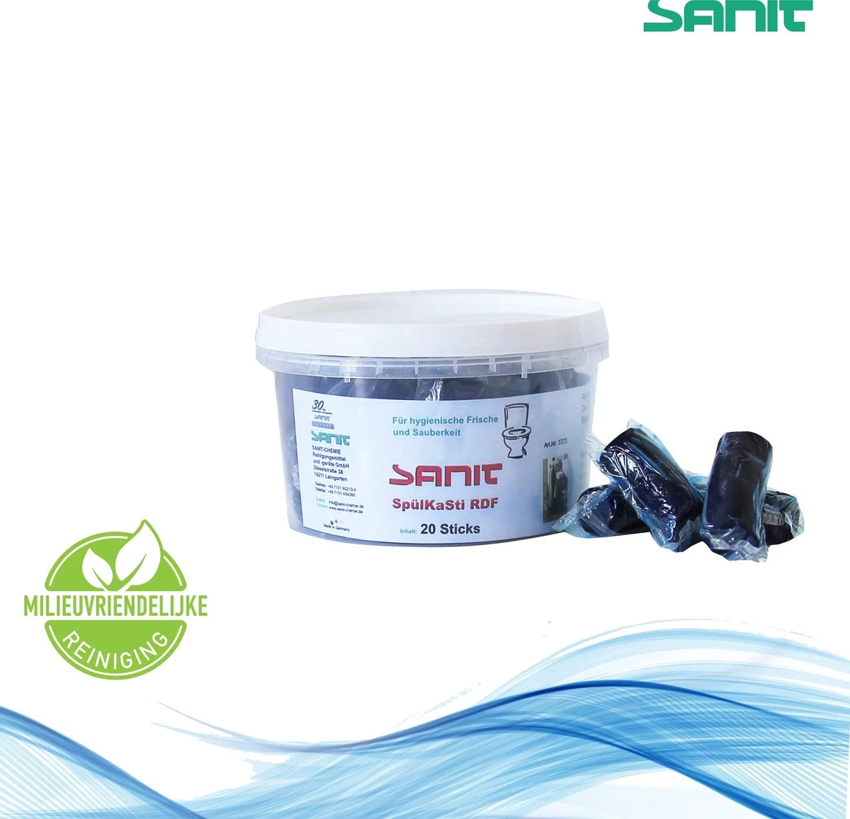 20x SANIT Duofresh Sticks - Toiletblokjes - Wc Toilet - Duo Fresh - Geschikt Voor Geberit Sigma Toiletblokhouder 1 20x SANIT Duofresh Sticks - Toiletblokjes - Wc Toilet - Duo Fresh - Geschikt Voor Geberit Sigma Toiletblokhouder