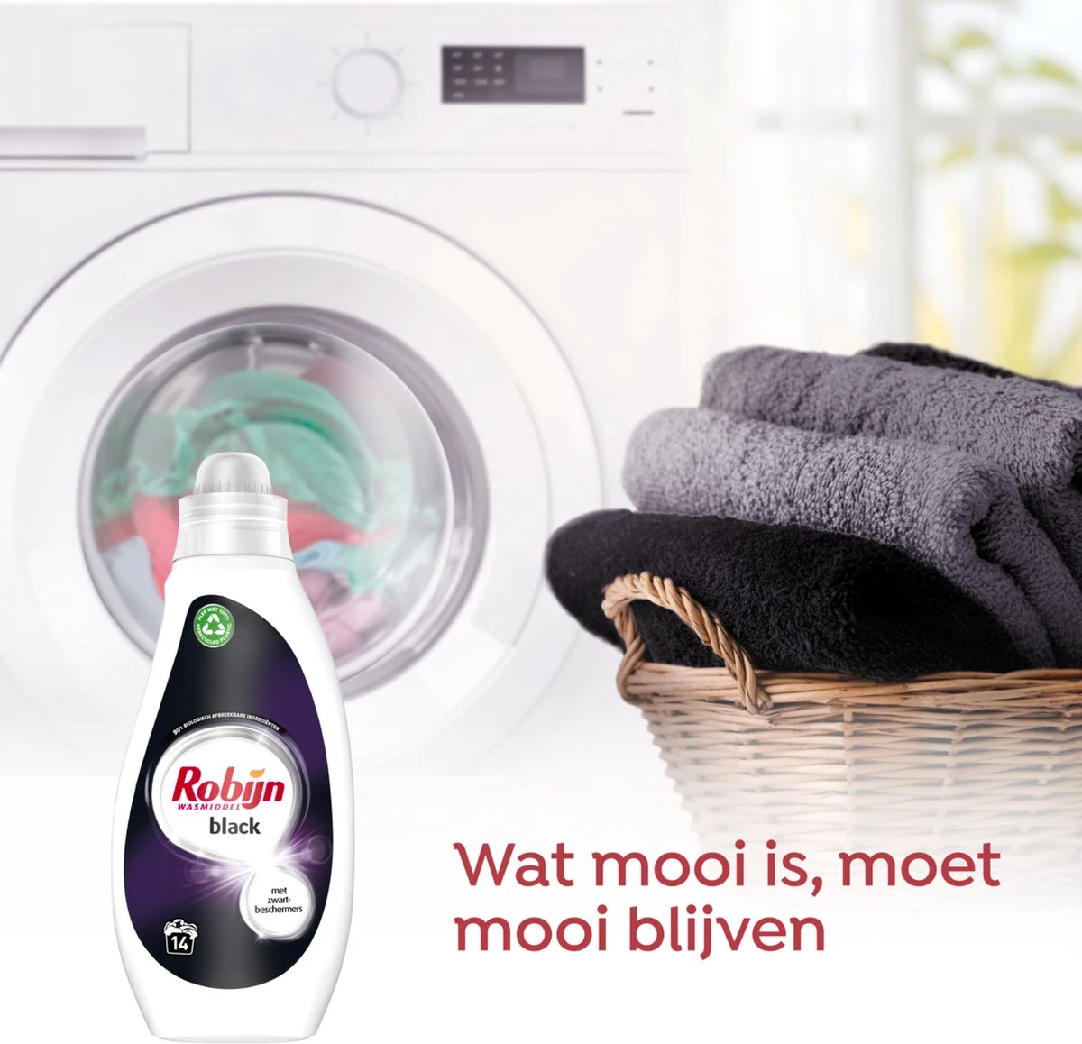 Robijn Vloeibaar Wasmiddel Black 8 X 700ml 112 Wasbeurten 5 Robijn Vloeibaar Wasmiddel Black 8 X 700ml 112 Wasbeurten - Afbeelding 5
