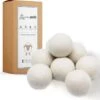 Merkloos Droger Ballen XL 8 Stuks – Zero Waste Dryer Balls - Duurzaam – Wasverzachter – Herbruikbare Drogerballen – Droogt De Was Sneller – Tiny Panda