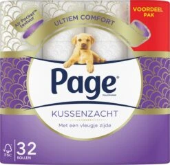 Page Toiletpapier - 32 Rollen - Kussenzacht Wc Papier (3-laags) - Voordeelverpakking 27 Page Toiletpapier - 32 Rollen - Kussenzacht Wc Papier (3-laags) - Voordeelverpakking -Dagelijkse Benodigdheden Winkel 1200x1167 6