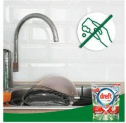 Dreft Platinum Plus All In One - Vaatwastabletten - Voordeelverpakking 5 X 16 Stuks 10 Dreft Platinum Plus All In One - Vaatwastabletten - Voordeelverpakking 5 X 16 Stuks -Dagelijkse Benodigdheden Winkel 1200x1168 2