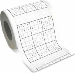 MikaMax Sudoku WC Papier - Sudoku - Iedervel Een Andere Sudoku - Toiletpapier - Puzzels - Puzzel -Dagelijkse Benodigdheden Winkel 1200x1168 5