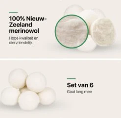 Tenify 6 XL Drogerballen + Extra Lavendel Olie - Wasbollen - Duurzaam - Schaapswol - Wasverzachter - Wasdrogerballen - Herbruikbare Droogballen - Energie Besparen -Dagelijkse Benodigdheden Winkel 1200x1169 7