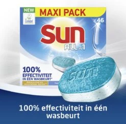SUN® Sun All-in 1 Normaal Vaatwastabletten - 276 Tabletten - Voordeelverpakking -Dagelijkse Benodigdheden Winkel 1200x1174 6