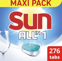 SUN® Sun All-in 1 Normaal Vaatwastabletten - 276 Tabletten - Voordeelverpakking -Dagelijkse Benodigdheden Winkel 1200x1174 7